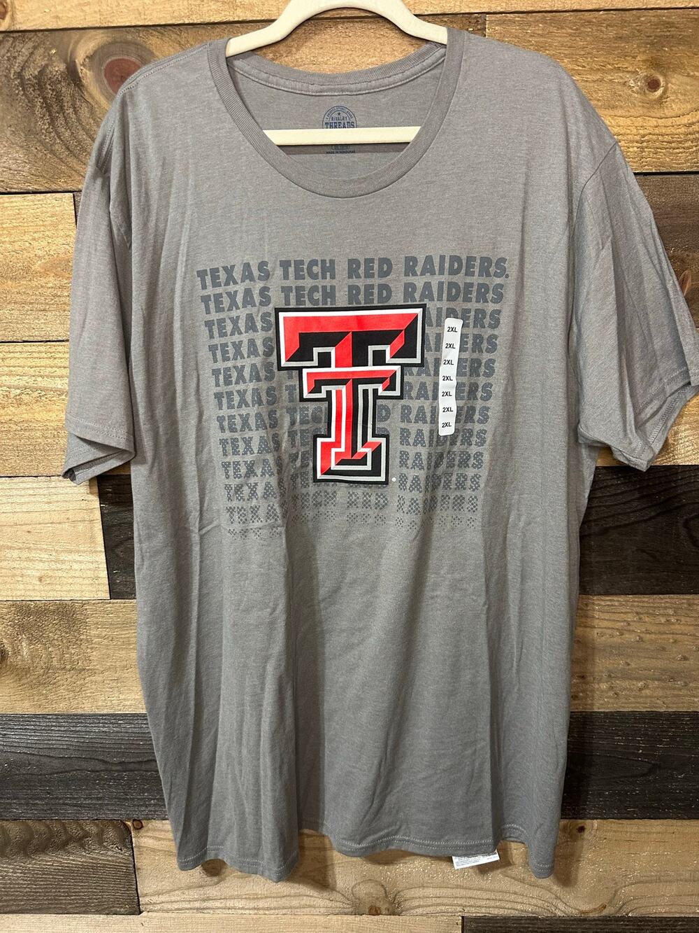 RIVALRY THREADS Men’s Texas Tech Red Raiders T-Shirt Size 2XL NWT